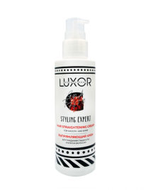 Выпрямляющий крем для придания блеска и гладкости волосам LUXOR Professional –  200 мл