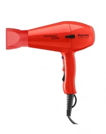 Профессиональный фен красный для укладки волос "Tornado 2500" Kapous,  