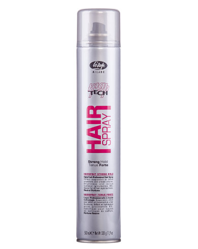 High Tech Лак для укладки волос сильной фиксации -  Hair Spray Strong Hold 500 мл фото 1