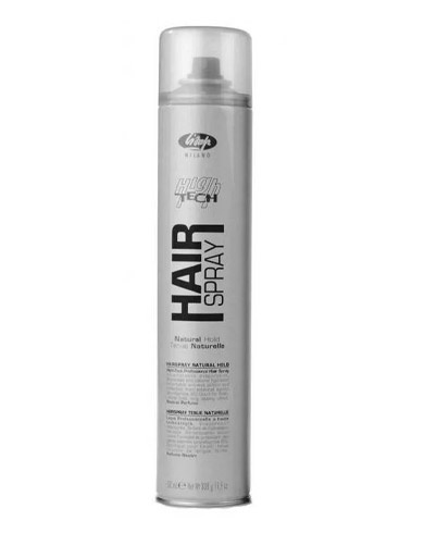 High Tech Лак для укладки волос нормальной фиксации - HiHair Spray Natural Hold 500 мл фото 1
