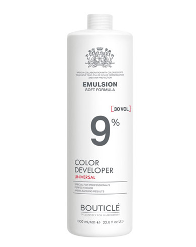 Оксидант-лосьон 9% - “Bouticle color developer" 1000 мл фото 1