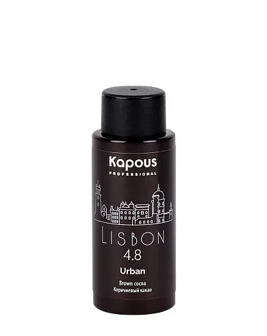 LC 4.8 Лиссабон, Полуперманентный жидкий краситель для волос «Urban» Kapous, 60 мл фото 2