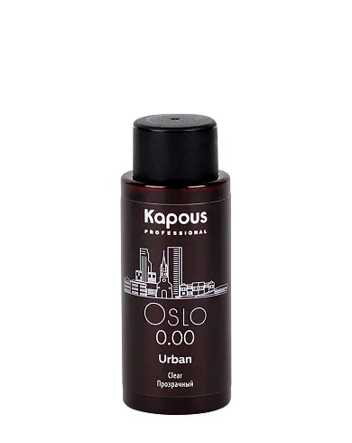 LC 0.00 Осло, Полуперманентный жидкий краситель для волос «Urban» Kapous, 60 мл фото 2